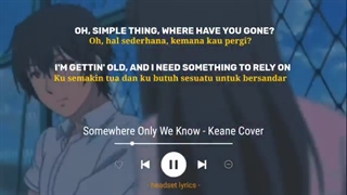 Oh Simple Things Where Have You Gone (Lyrics Terjemahan) Somewhere Only We Know - Keane (Cover)