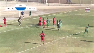 خلاصه بازی ایمان سبز شیراز 0 - فولاد هرمزگان 0