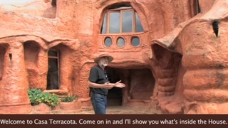 خانه سفالی در بوگوتای کلمبیا