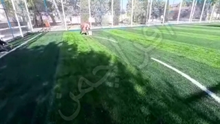 خط کشی قوس محوطه جریمه