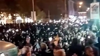 تجمع مردم بصیر نیشابور به جای اغتشاشگران