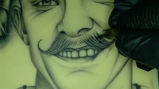 اجرا و آموزش تاتو بدن (میلاد فراهانی)تهران سعادت آباد