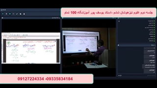 جلسه دوم علوم تیزهوشان ششم -استاد یوسف پور