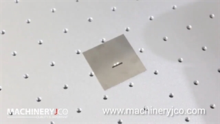 دستگاه لیزر حک با برند MachineryJCO برای حکاکی با کیفیت بالا روی فلزات