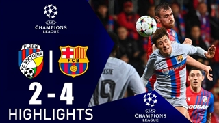 خلاصه بازی پلزن 2-4 بارسلونا ( 10 آبان 1401 )