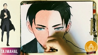 نقاشی کامبه دایسکه از انیمه کاراگاه میلیونر the millionaire detective