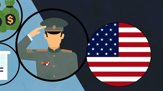 موشن گرافیک | آرایش جنگی سایبری آمریکا علیه ایران