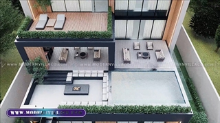 طراحی ویلا آپارتمان چهارطبقه | ویلا آپارتمان | villa apartment | real estat