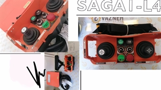 ریموت کنترل از راه دور جرثقیل ساگاl40_SAGA