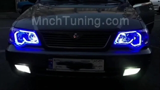 چراغ اسپرت پراید 111_132 طرح باران (منوچهری تیونینگ)