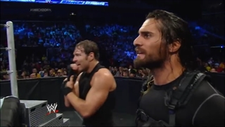 مسابقه Mark Henry vs. Roman Reigns SmackDown, Dec. 27, 2013