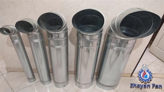 لوله بخاری گازی شایان فن