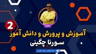 14010821: آموزش و پرورش و دانش آموزان - بخش دوم - سورنا چگینی