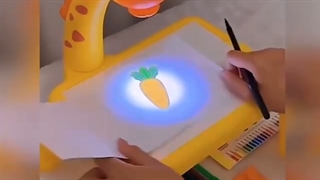 میز آموزشی نقاشی همراه با سوپر گراف طرح چراغ مطالعه