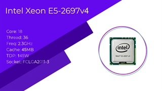 پردازنده Intel Xeon E5-2697v4