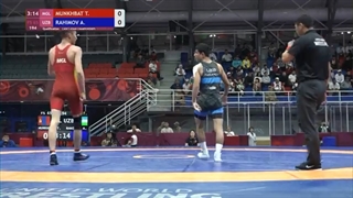 Qual. FS - 65 kg: T. MUNKHBAT (MGL) v. A. RAHIMOV (UZB)