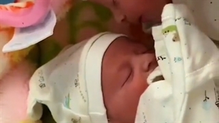 ویدِو تولد دوقلوها