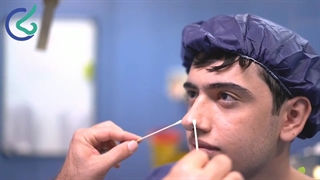 جراحی بینی در اتاق عمل