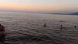 من و فرشاد در ساحل باتومی