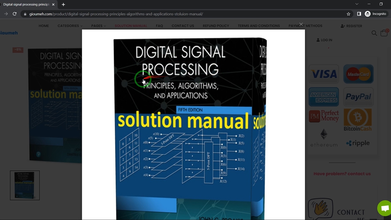 Digital signal processing principles algorithms and applications