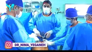 فیلم واقعی جراحی تعویض مفصل زانو