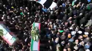 تشییع شهیدان امنیت محمدحسین کریمی، محسن حمیدی و اسماعیل چراغی در اصفهان