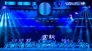 اجرای اهنگ Dreamers از جونگکوک برای افتتاحیه جام جهانی2022