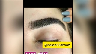 اصلاح و قرینه سازی ابرو اهواز سالن33