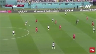 گل اول انگلیس به ایران در بازی قطر:}