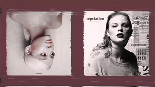 ریمیکس ( مشاپ mash-up ) آهنگ no left tears to cry با آهنگ look what you made me do  از تیلور سوئیفت و آریانا گرانده