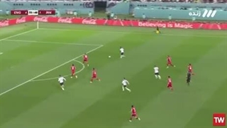 گل پنجم انگلیس به ایران در بازی جام جهانی قطر:////