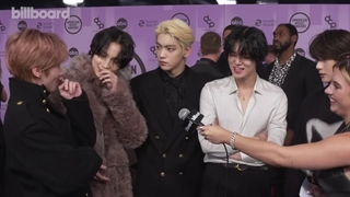 مصاحبه بیلبورد با "TXT" در مراسم "AMAs"