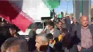 تشییع شهید نادر بیرامی در کرمانشاه