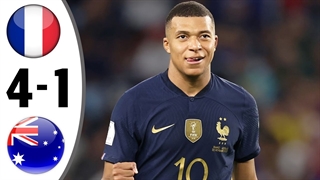 خلاصه بازی فرانسه 4-1 استرالیا ( جام جهانی 2022 قطر )