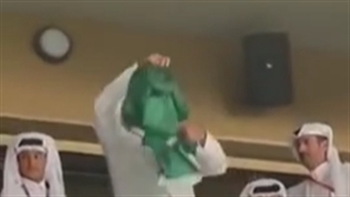 حرکت عجیب امیر قطر پس از گلزنی عربستان به آرژانتین!