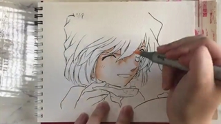 نقاشی زیبایی از هایبارا آی