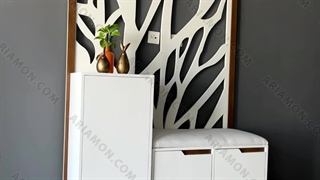 جاکفشی جالباسی طرح دار ارزان