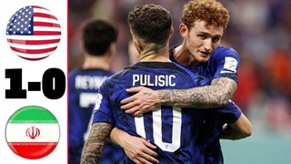 خلاصه بازی ایران 0-1 آمریکا ( جام جهانی 2022 قطر )