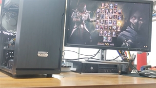 ای5 نسل 9 با گرافیک 8 گیگ (کیس گیم اقتصادی) تست بازی مورتال کامبت 11 AVA9400F