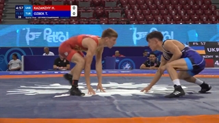 14 FS - 57 kg H KAZANZHY (UKR) v T OZBEK (TUR)