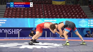 14 FS - 61 kg K ARSAMERZOUEV (FRA) v D ABDALADZE (GEO)