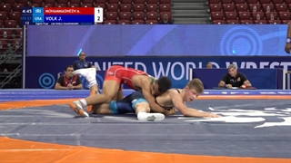 18 FS - 57 kg A MOHAMMADNEZH (IRI) v J VOLK (USA)