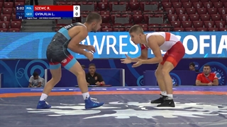 18 FS - 57 kg R SZEWC (POL) v L GVINJILIA (GEO)