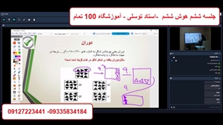 جلسه ششم هوش ششم  -استاد توسلی