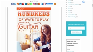 Showing hundreds of best ways to play guitar