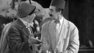 برادران مارکس در فیلم یک شب در کازابلانکا - دوبله فارسی