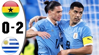 خلاصه بازی غنا 0-2 اروگوئه ; حذف یاران سوارز ( جام جهانی 2022 قطر )