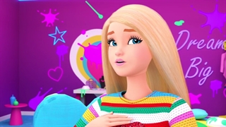 Barbie rüyaevi _sim dolu kavanoz ! Pembe şekerleme dolu havuz