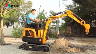 مینی بیل مکانیکی  CT08 کارتر