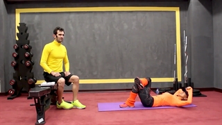 تمرین شکم و پهلو در خانه ( ورزش در منزل ) چالش شماره دوازده